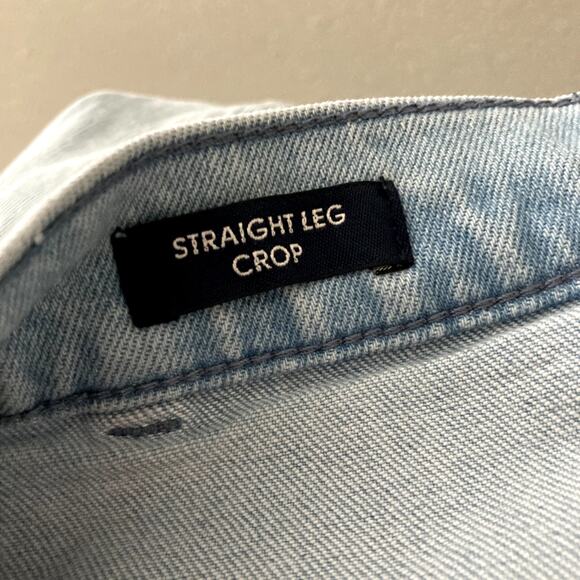 J. Crew Straight Leg Crop Jean - Light Wash Denim - 31 - Picture 3 of 9